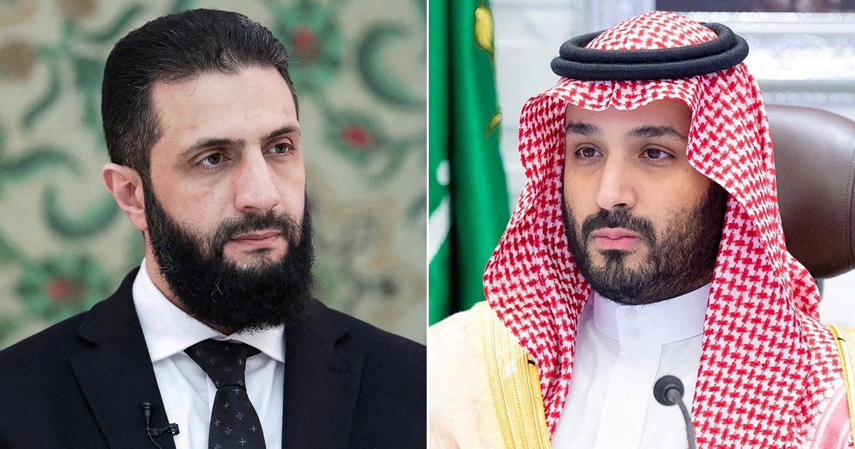 ولي العهد السعودي يؤكد للشرع التزام المملكة بدعم أمن سوريا واستقرارها